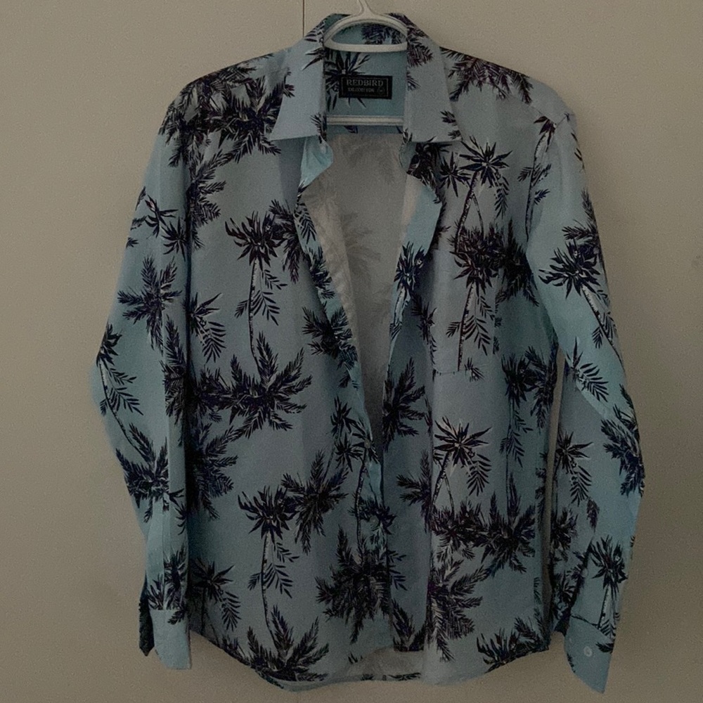 Hawaiii blue shirt size M